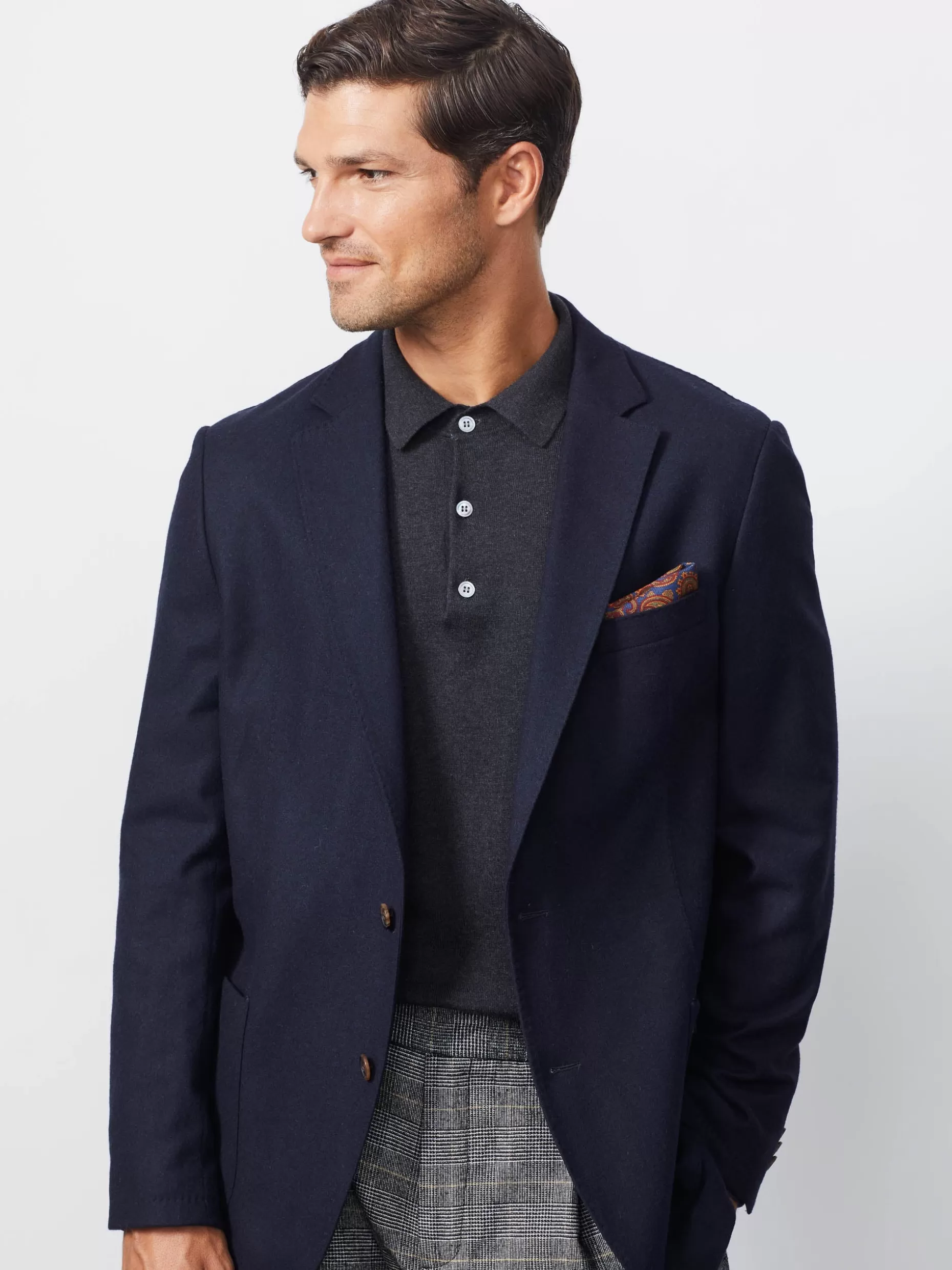 J. McLaughlin Lisbon Wool Blazer- Jackets & Outerwear | Sport Coats